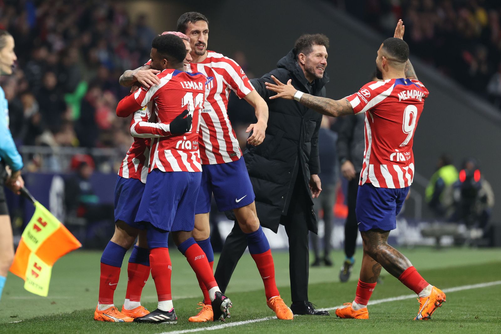 Las fotos de la debacle del Sevilla contra el Atlético
