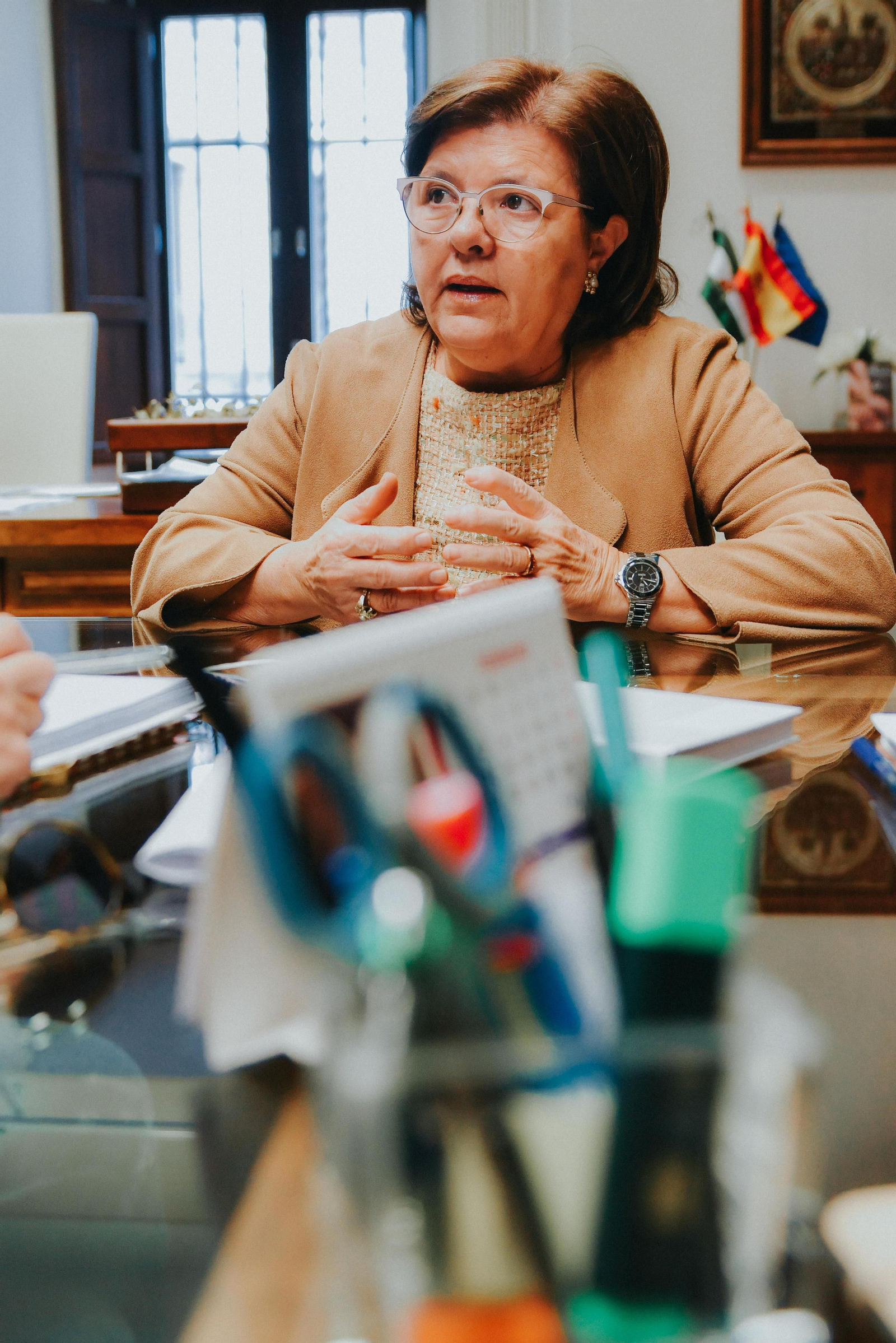 Dolores Sánchez, alcaldesa de Villanueva de Córdoba
