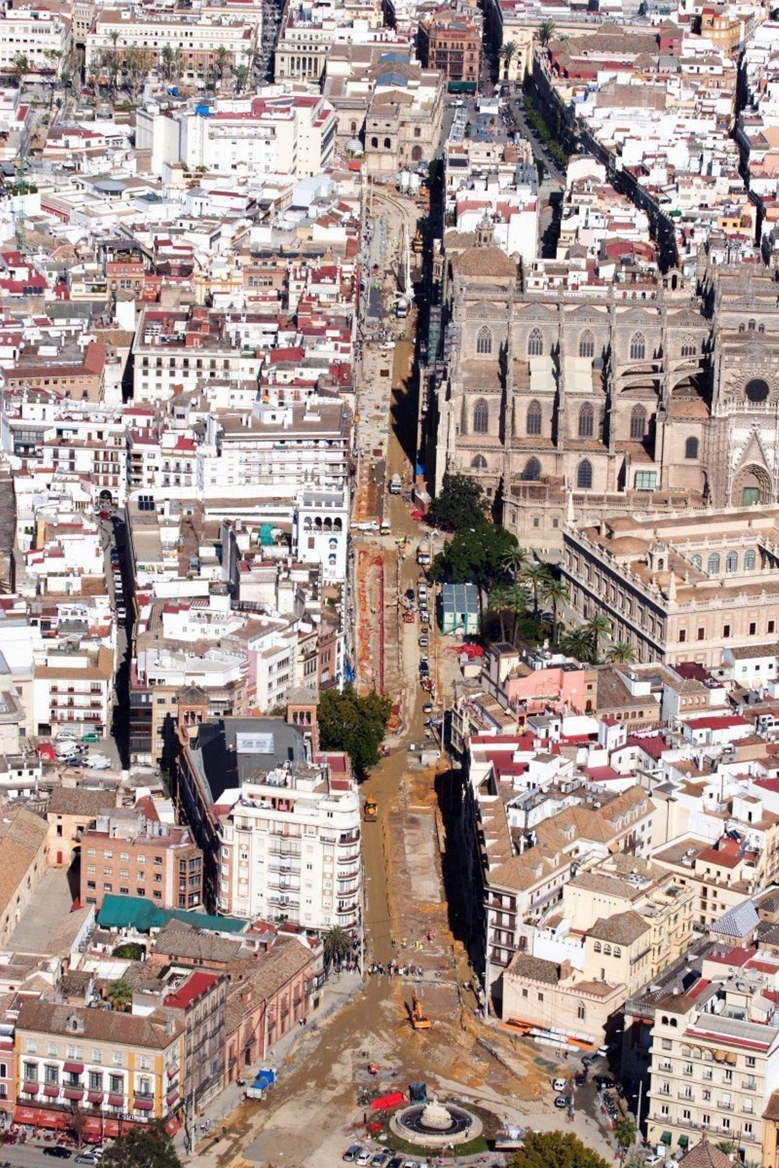 Las obras del Metrocentro