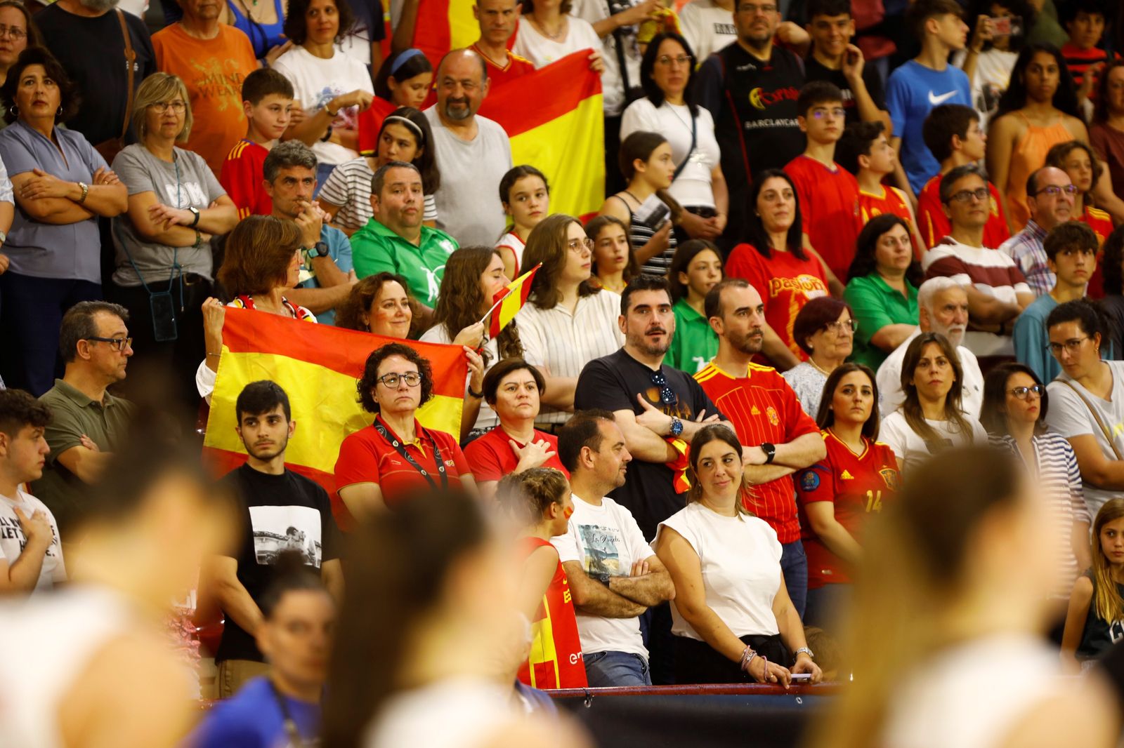 Las mejores fotos de la victoria de la selección española femenina de baloncesto ante Bélgica, en Córdoba