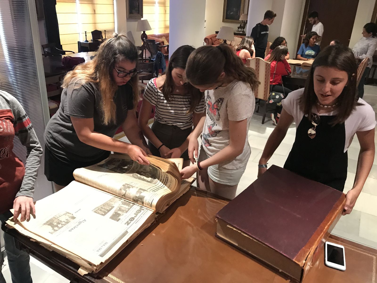 Visita del colegio Sancti Petri de San Fernando
