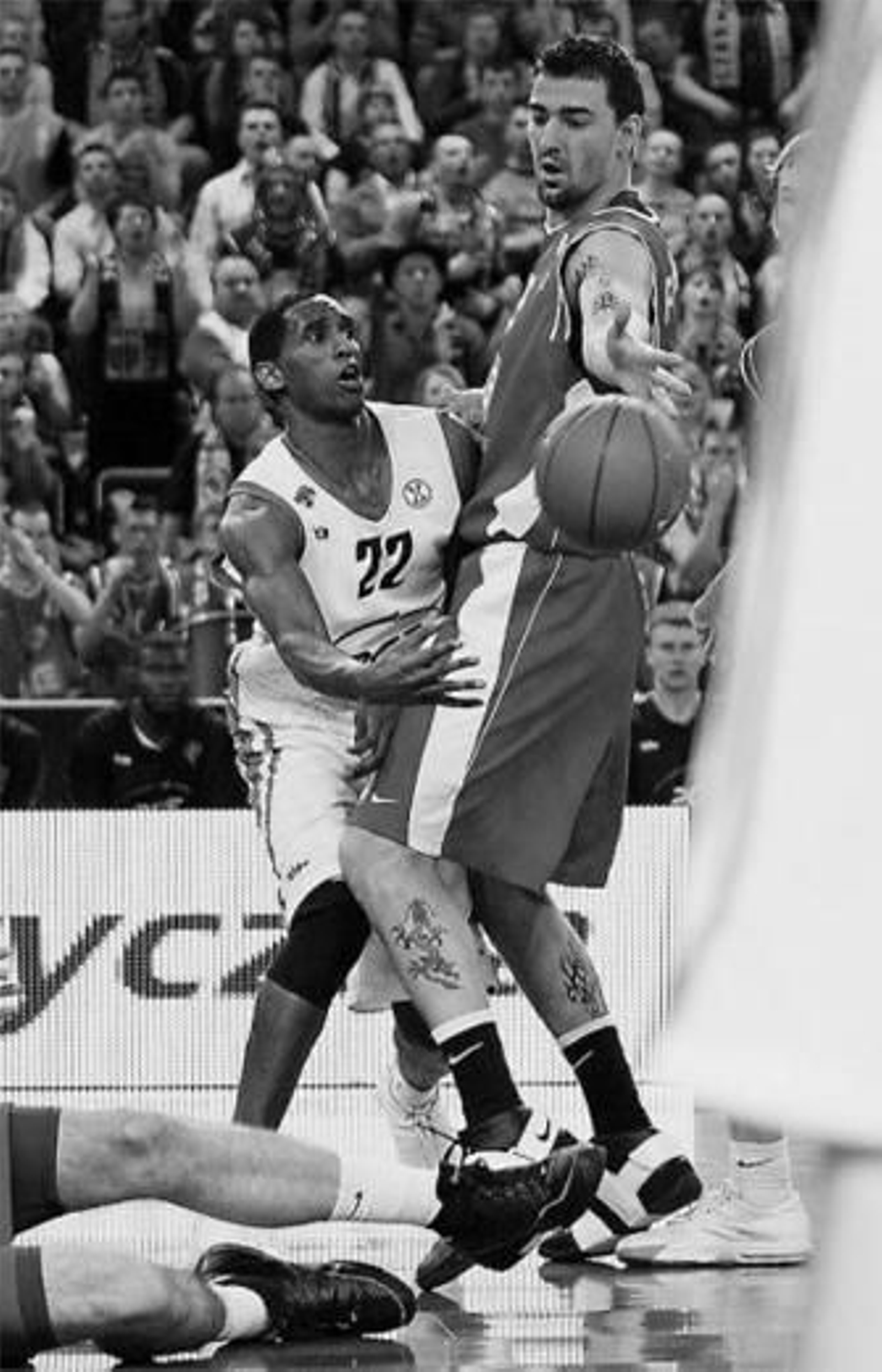 Thomas Kelati, en un partido con su equipo.