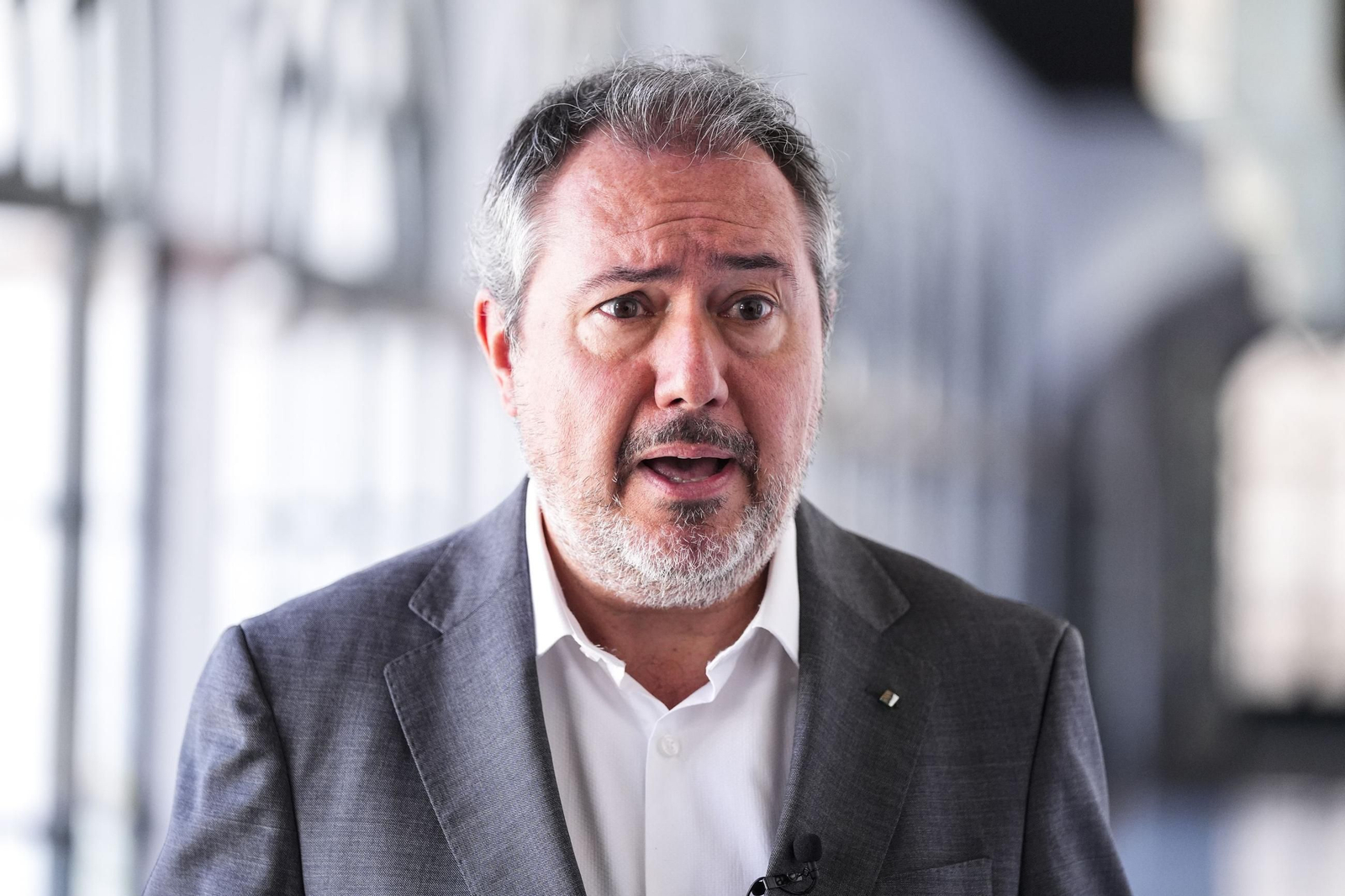 Juan Espadas en el Parlamento de Andalucía.