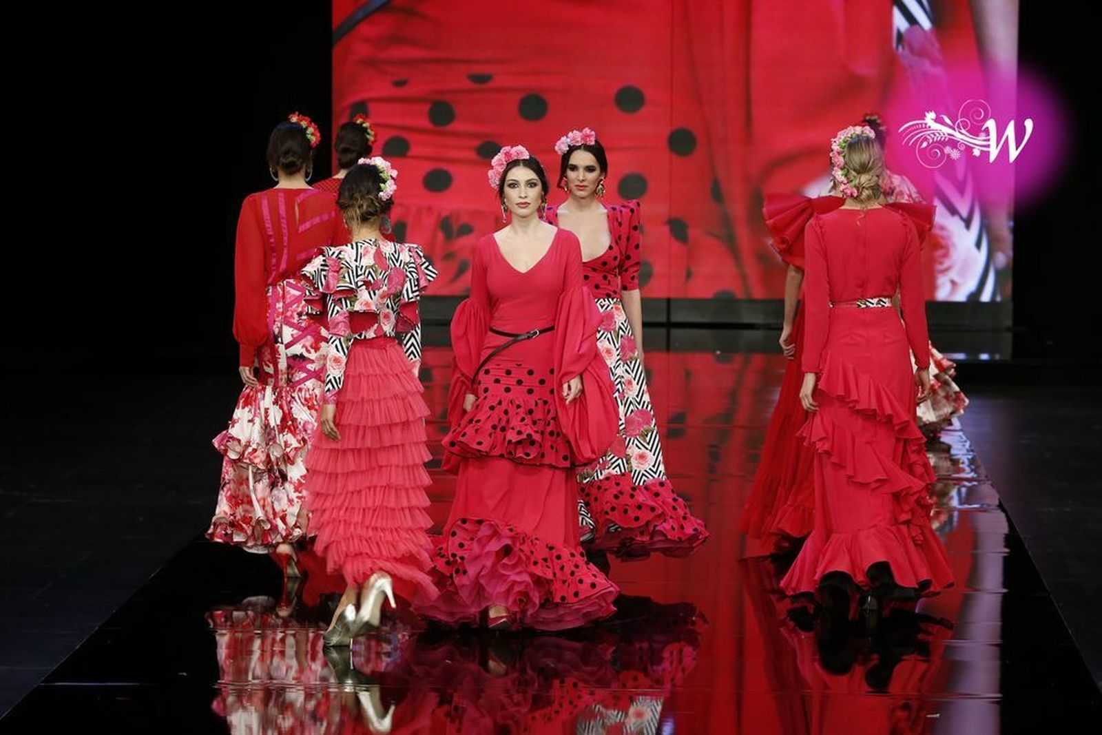 Adelina Infante presenta su colección de flamenca en SIMOF 2020, todas las fotos