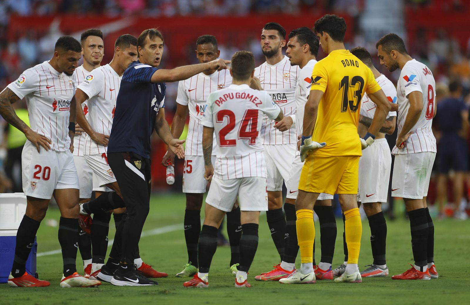 Las imágenes del Sevilla fc-Valencia