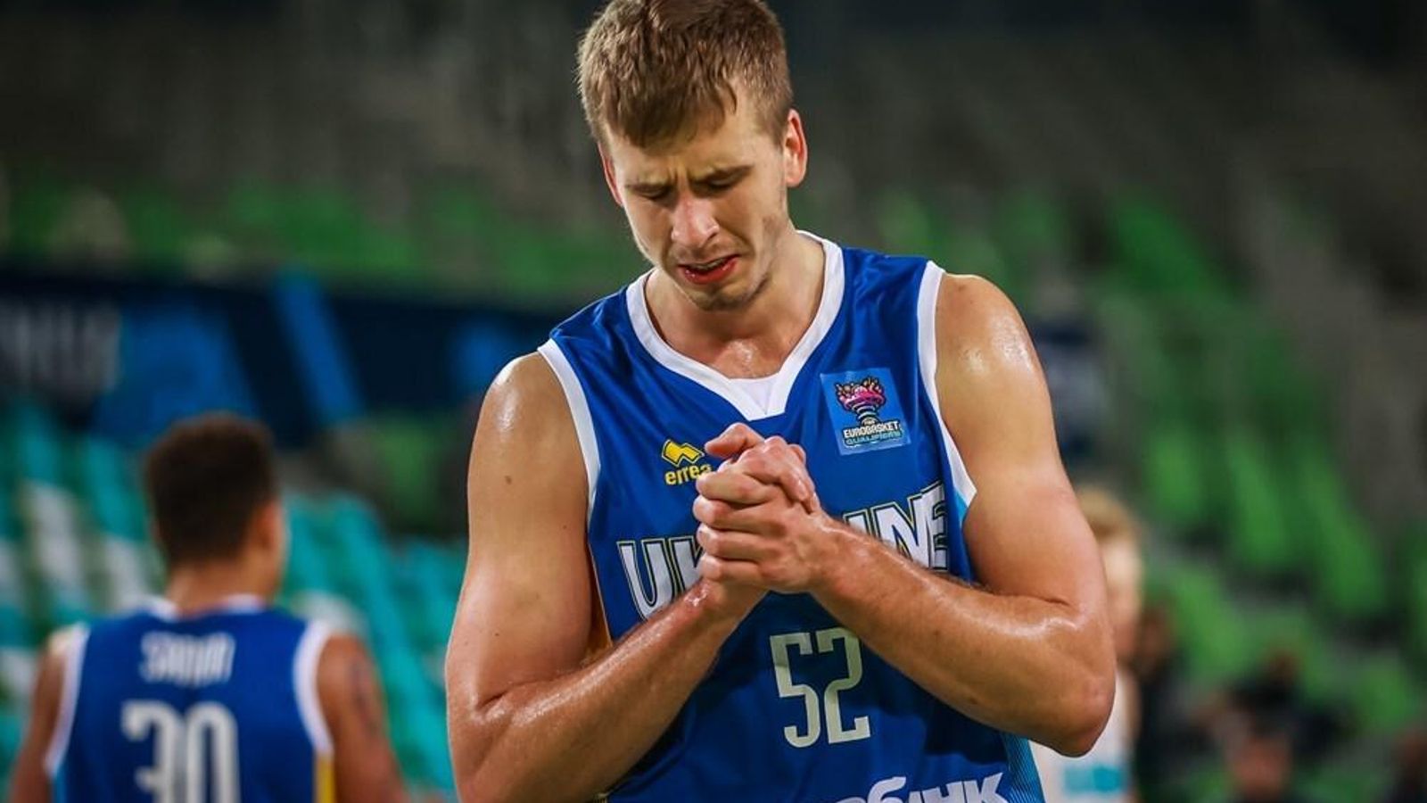 Gerun se lamenta en un momento del partido.