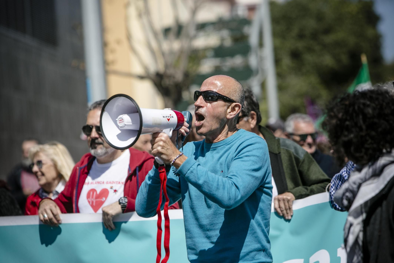 Las imágenes de la manifestación alternativa del 1 de mayo.