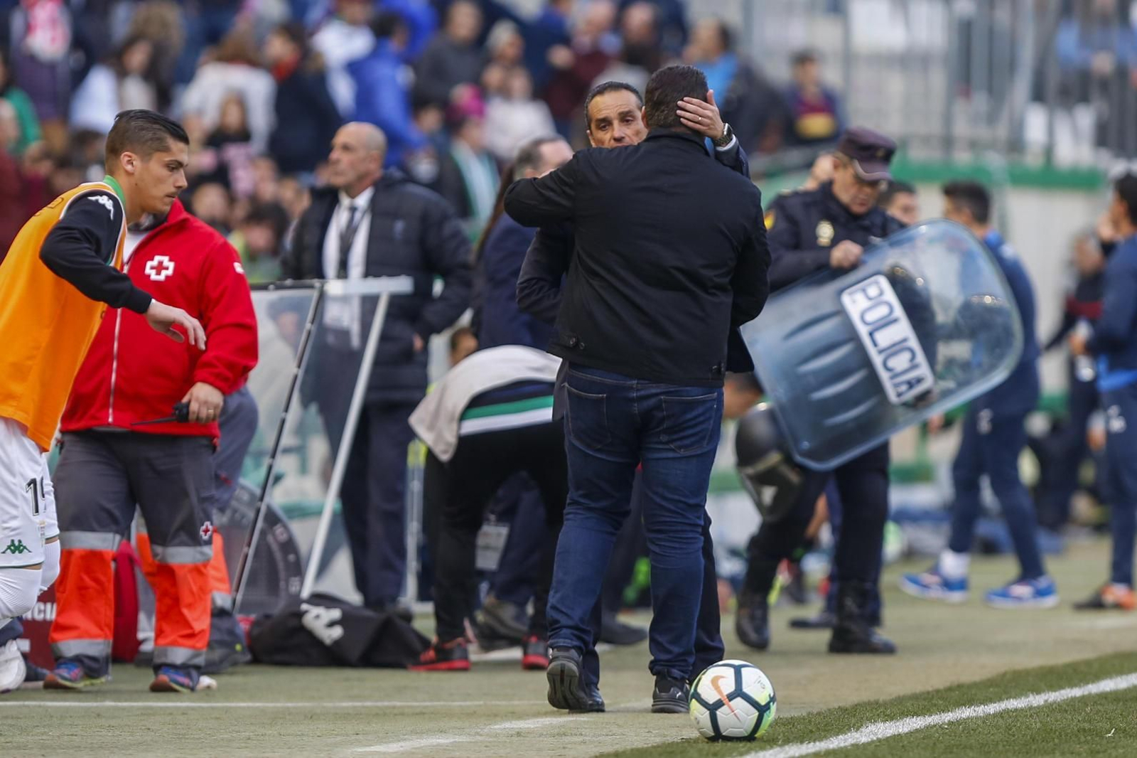 El Córdoba CF-Granada CF, en imágenes