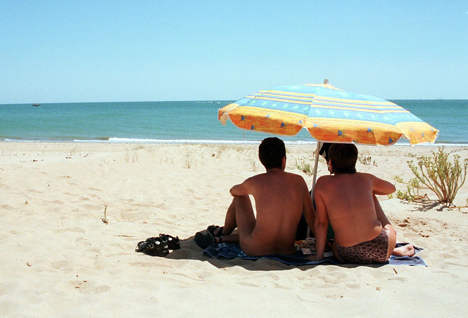 Playa de Nueva Umbría, en Lepe.
