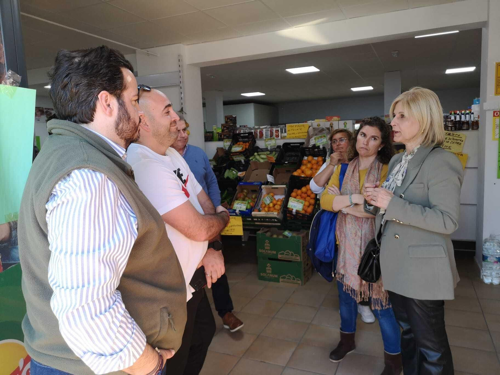 María José García-Pelayo, en Estella.