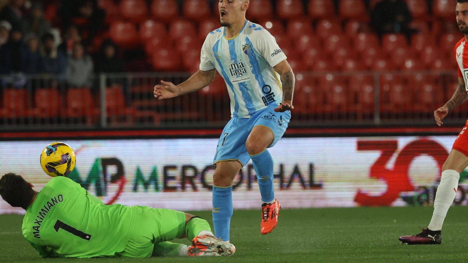 Las fotos del UD Almería - Málaga CF