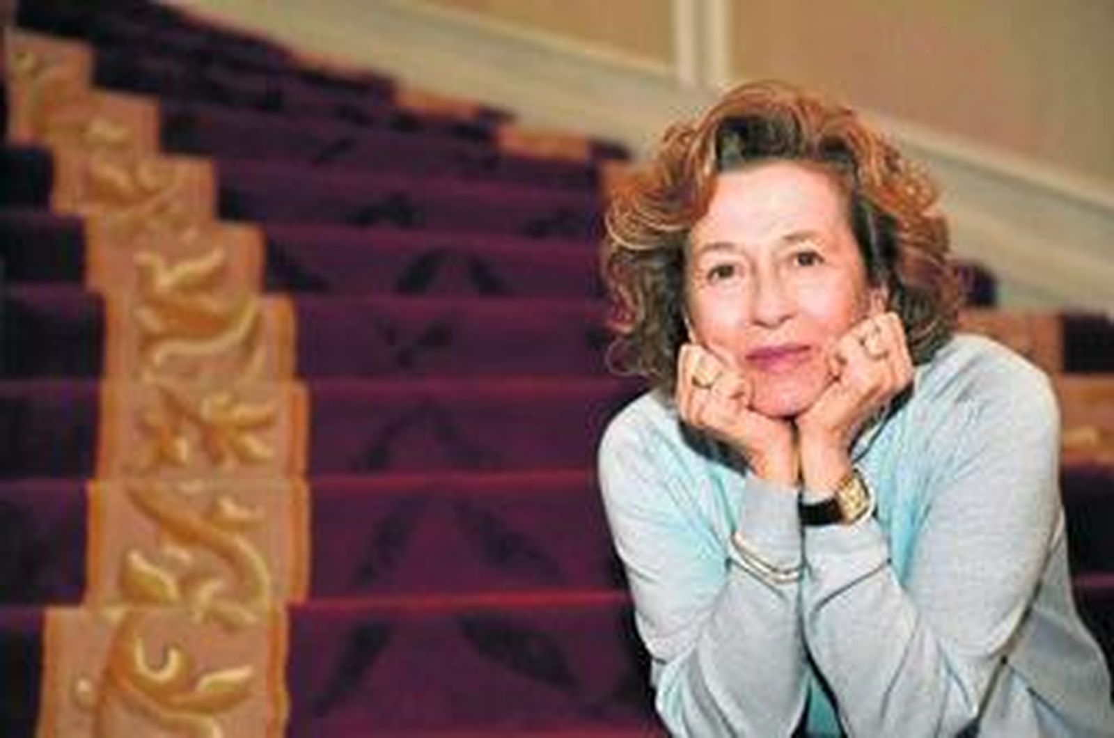 Julia Navarro (Madrid, 1953), en su reciente visita a Sevilla para la presentación de 'Historia de un canalla'.