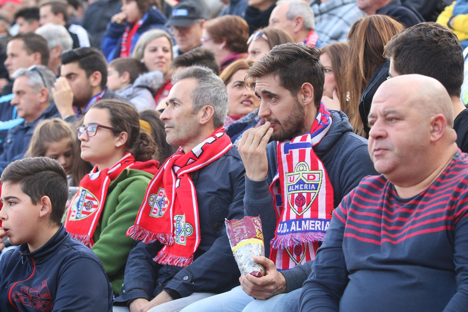 Las imágenes del Almería-Cádiz