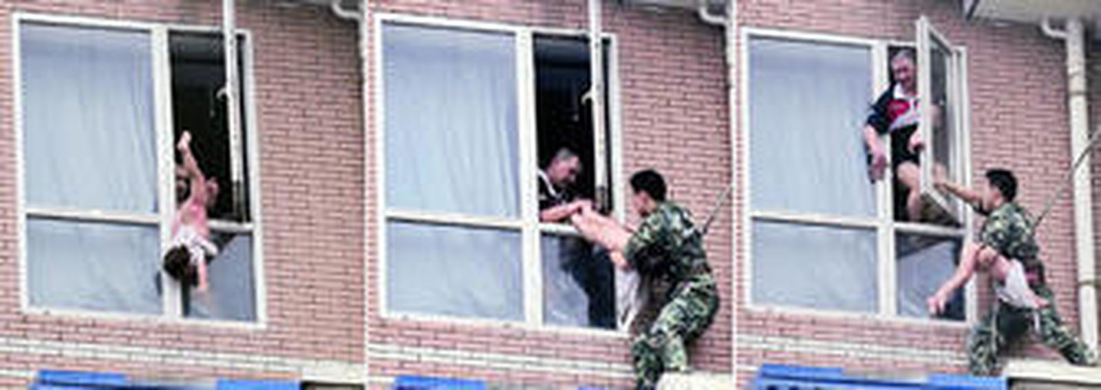 Salva a una niña de su padre suicida