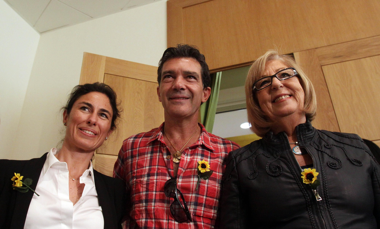 Antonio Banderas en la presentación de un acuerdo entre Cudeca y la UMA en el que ejerció de padrino. Antonio Banderas en la presentación de un acuerdo entre Cudeca y la UMA en el que ejerció de padrino.