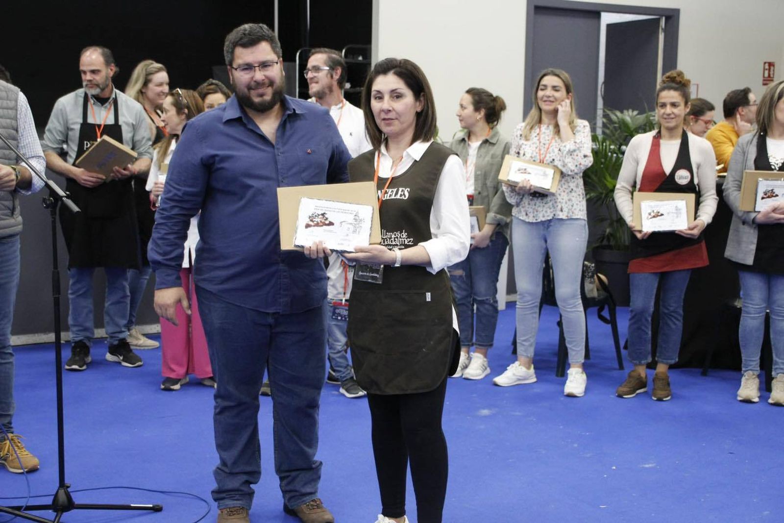 La clausura de la I Feria del Queso de Los Pedroches en Hinojosa del Duque, en imágenes