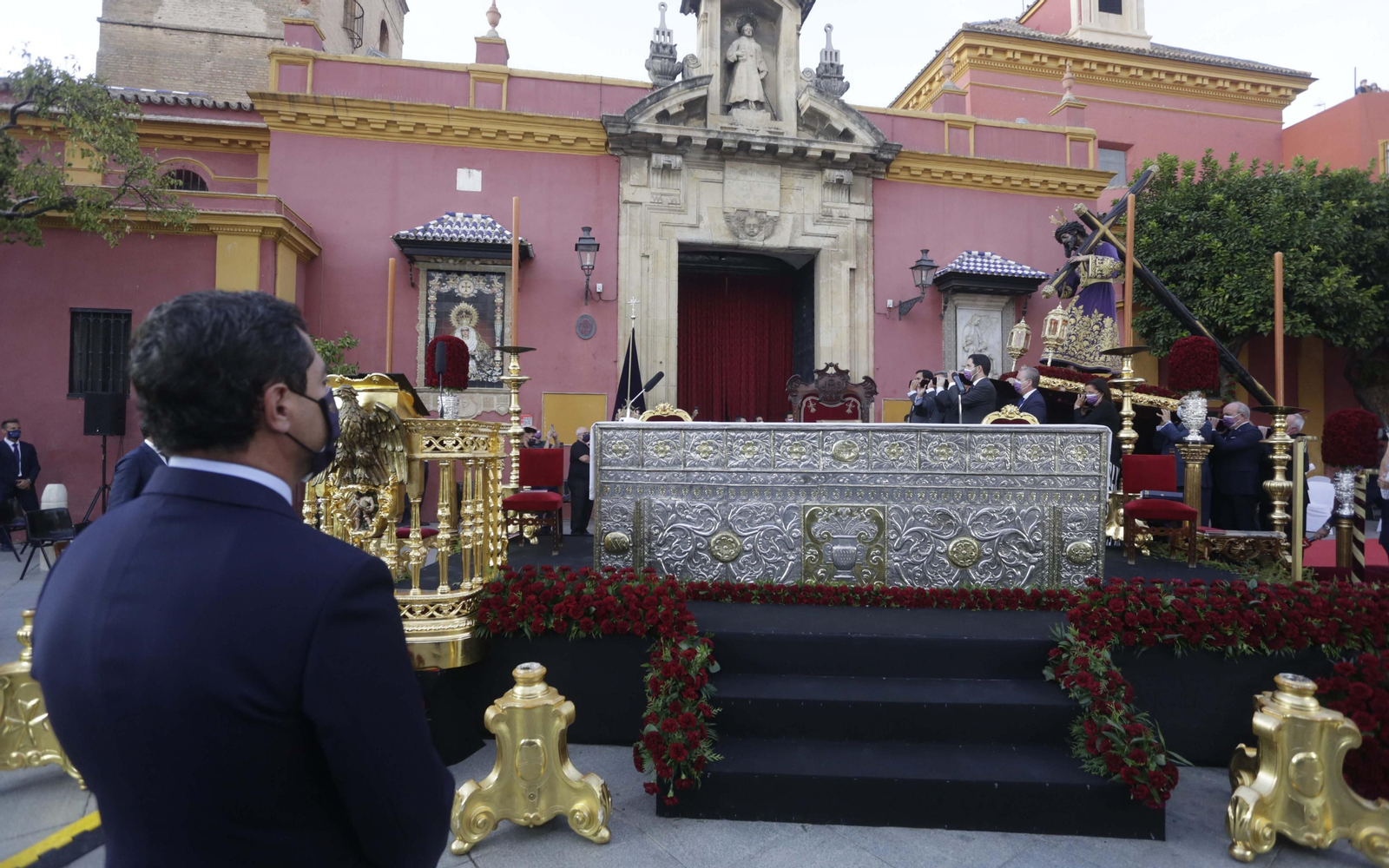 Las imágenes de la misa por el cuarto centenario del Gran Poder