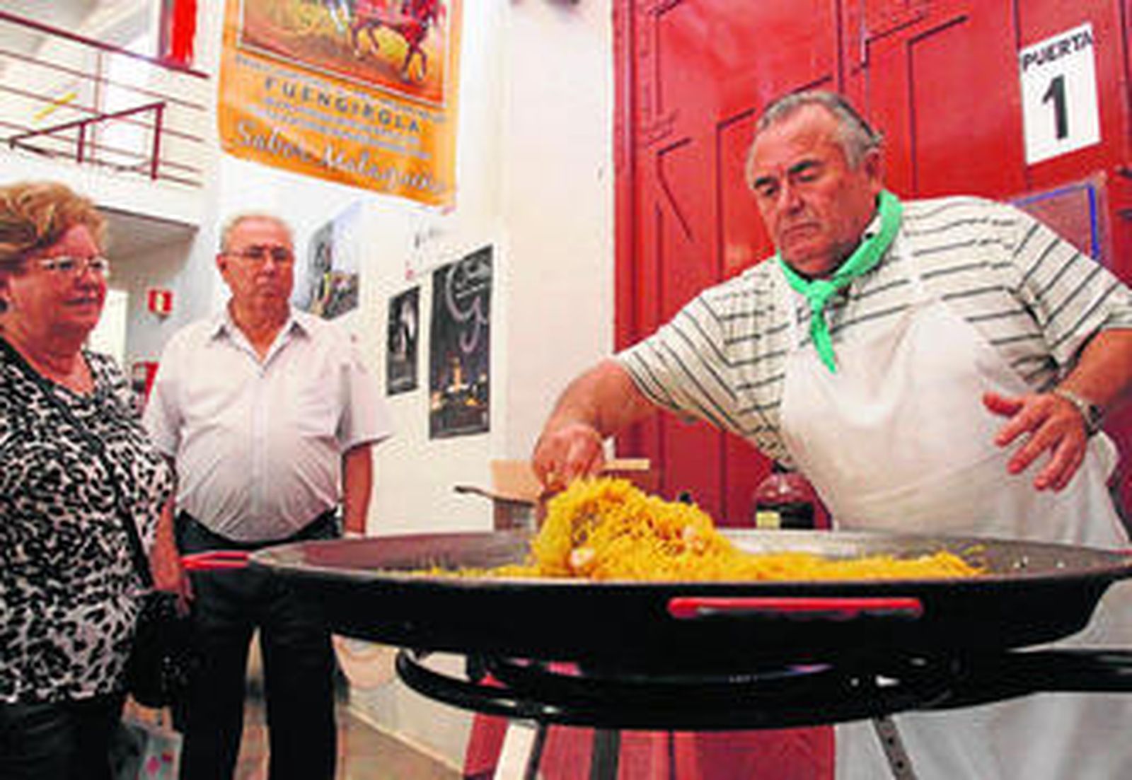 Inauguración de las primeras jornadas celebradas el año pasado en la plaza de toros de La Malagueta.