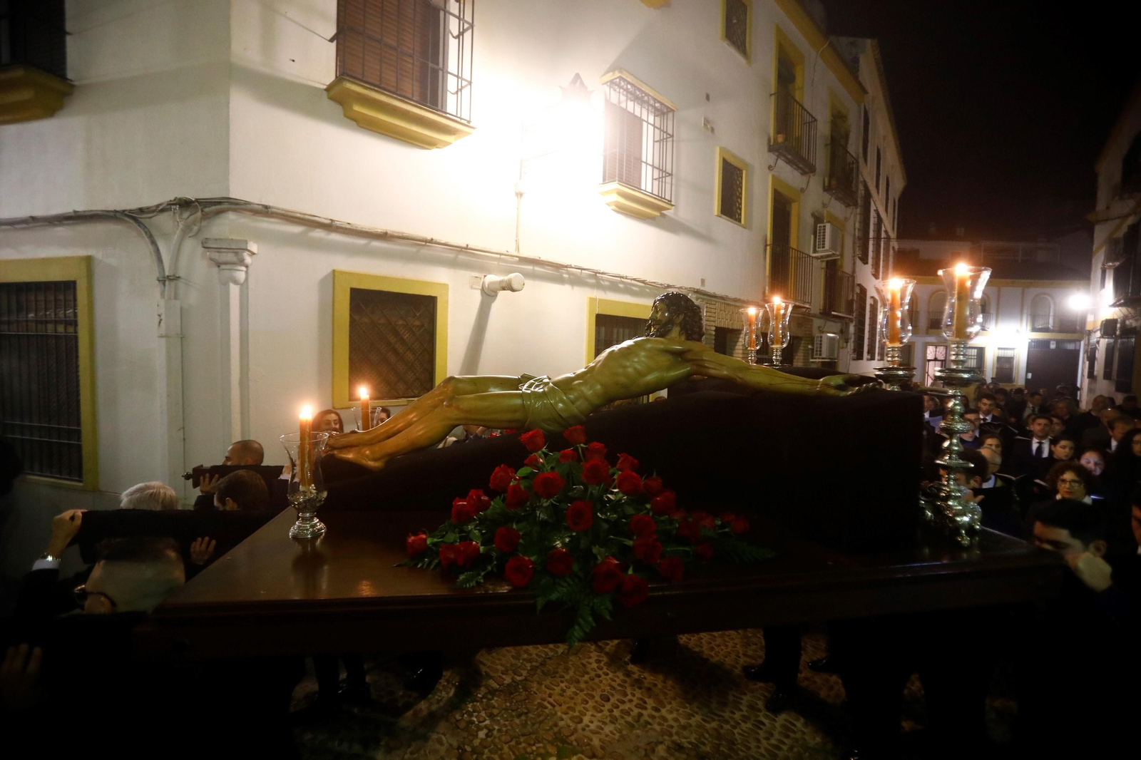 Las imágenes del vía crucis del Cristo de la Clemencia de Córdoba