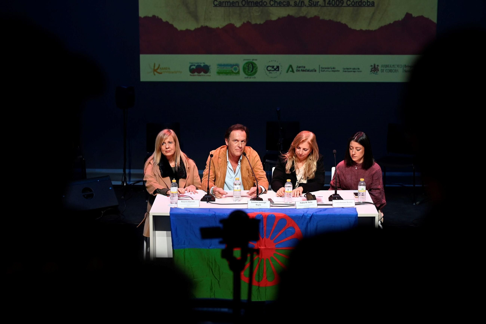 Acto de la Federación de Mujeres Gitanas Kamira en el C3A de Córdoba