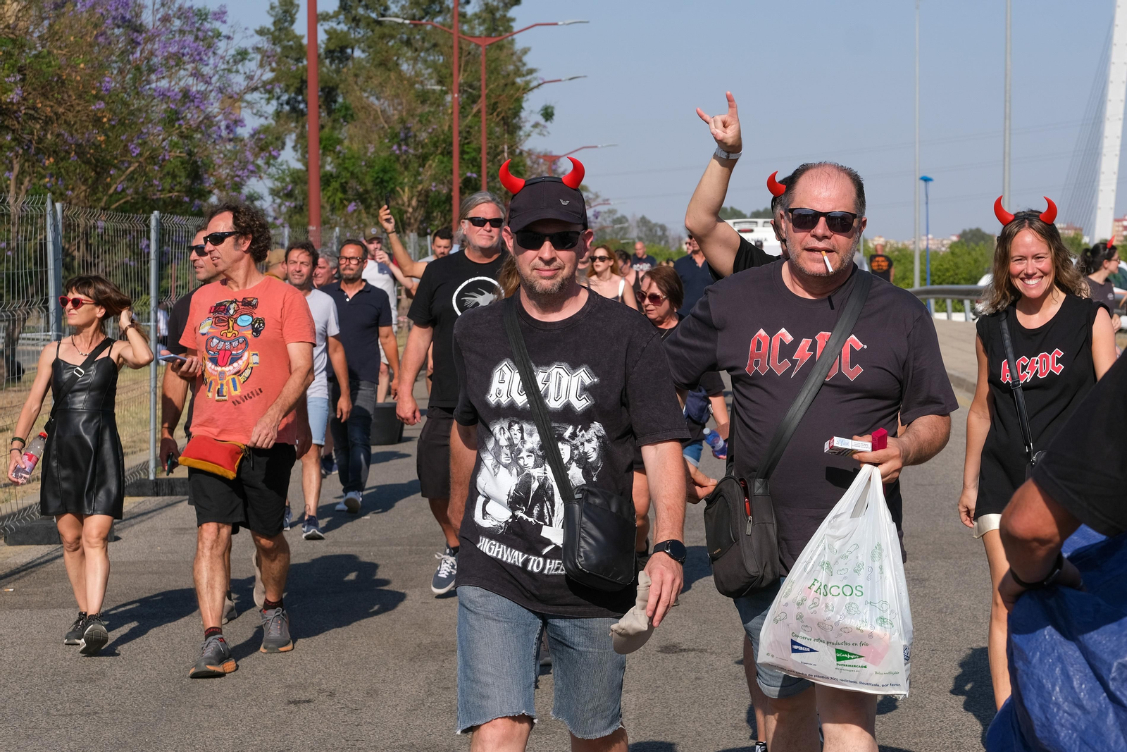 Búscate. Segundo concierto de ACDC en España