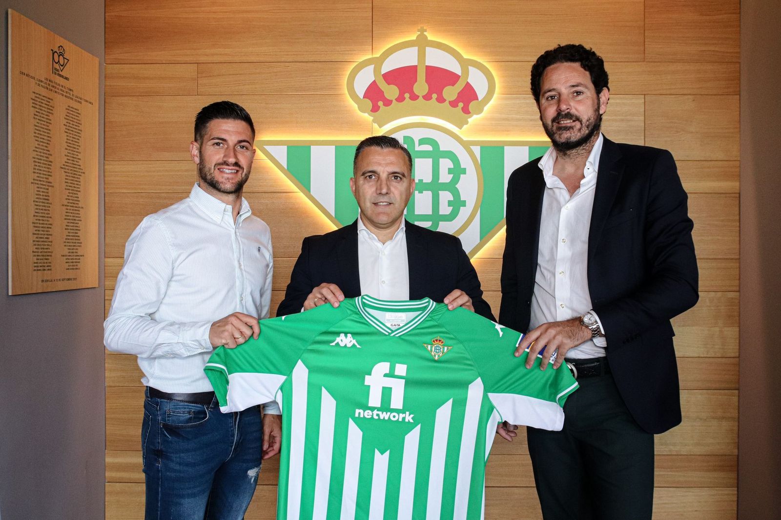 Bruno García en su presentación como entrenador del Betis Futsal.