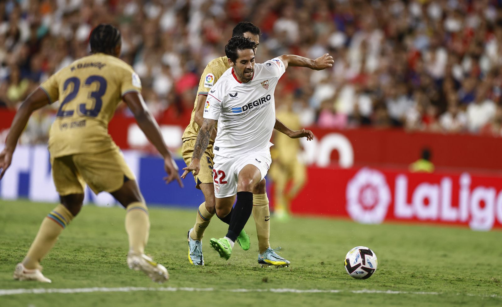 Las imágenes del Sevilla-Barcelona