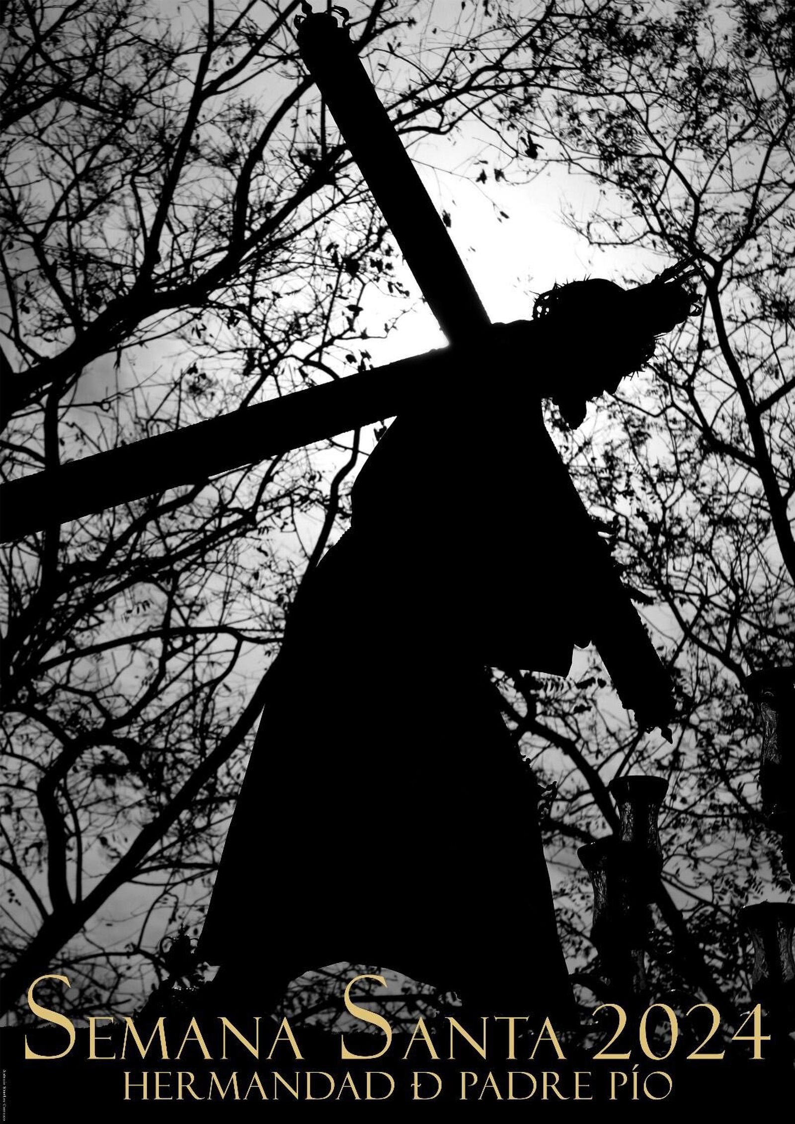 Cartel de la Semana Santa de Padre Pío