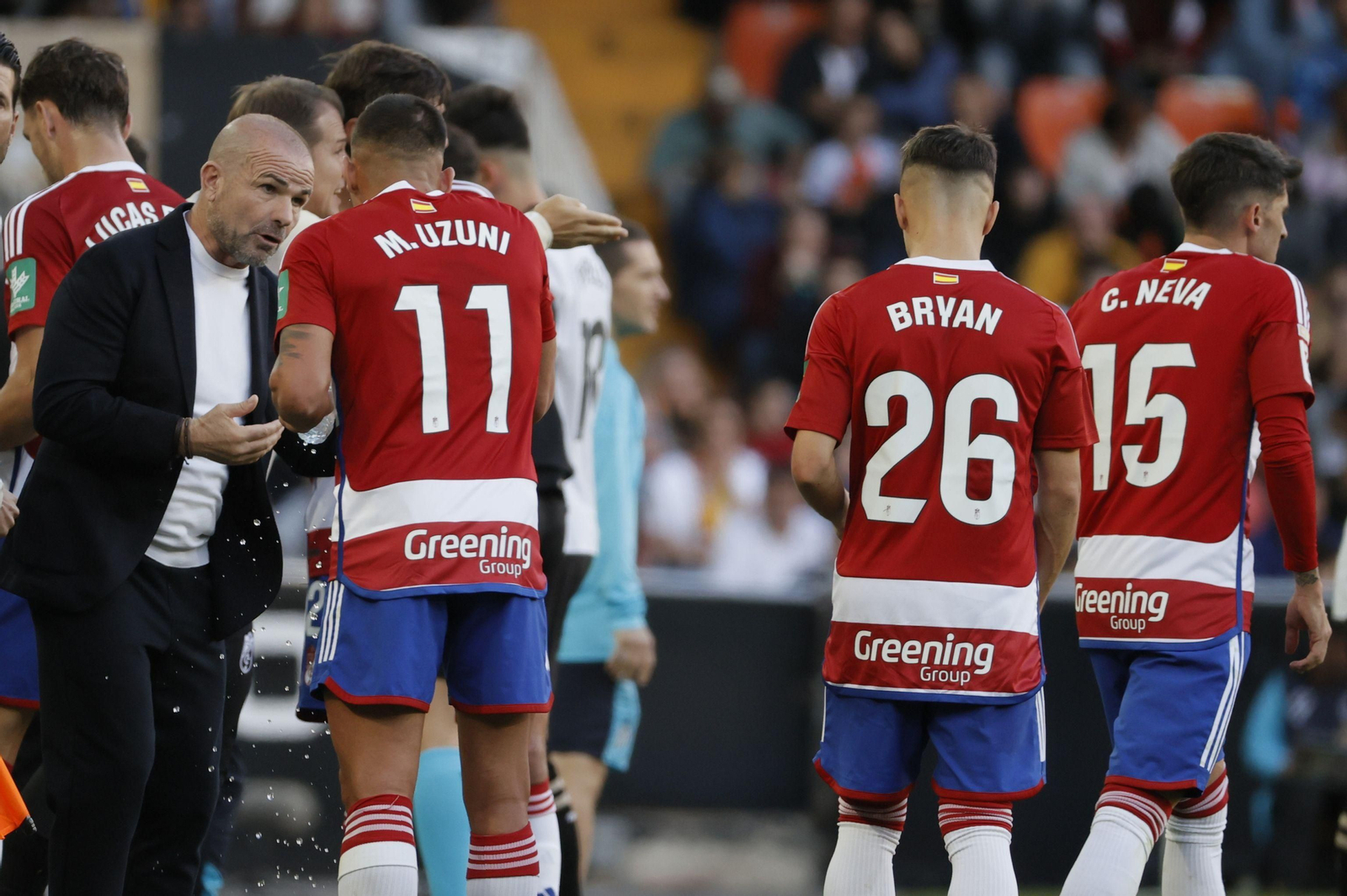 Las mejores imágenes del Valencia-Granada CF
