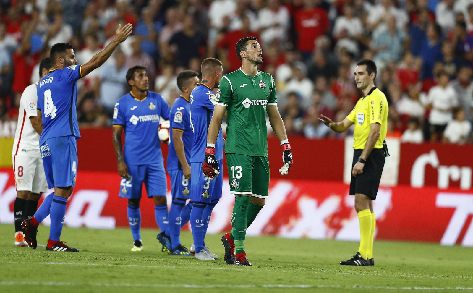 El Sevilla FC-Getafe, en imágenes