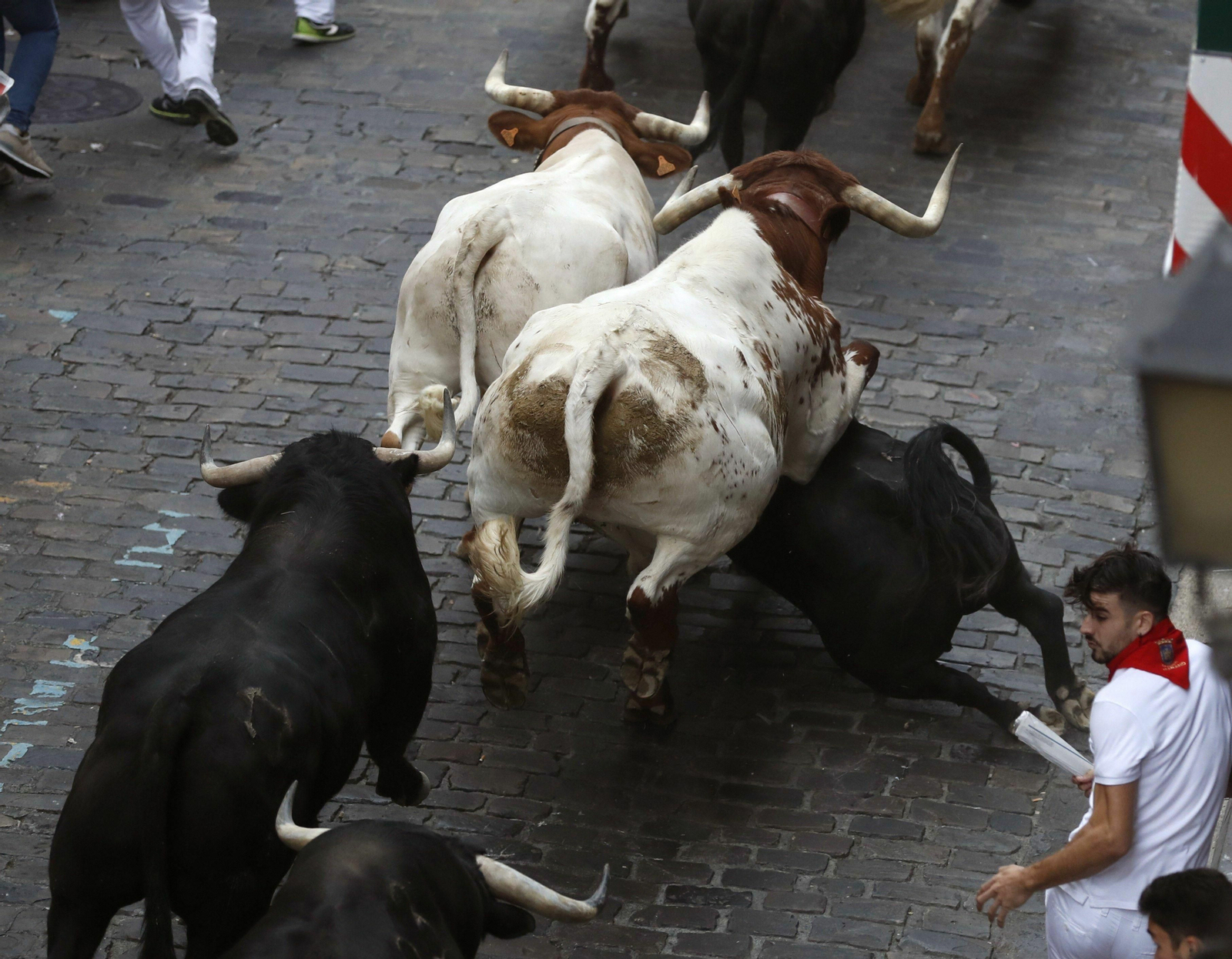 Primer encierro de los sanfermines 2019