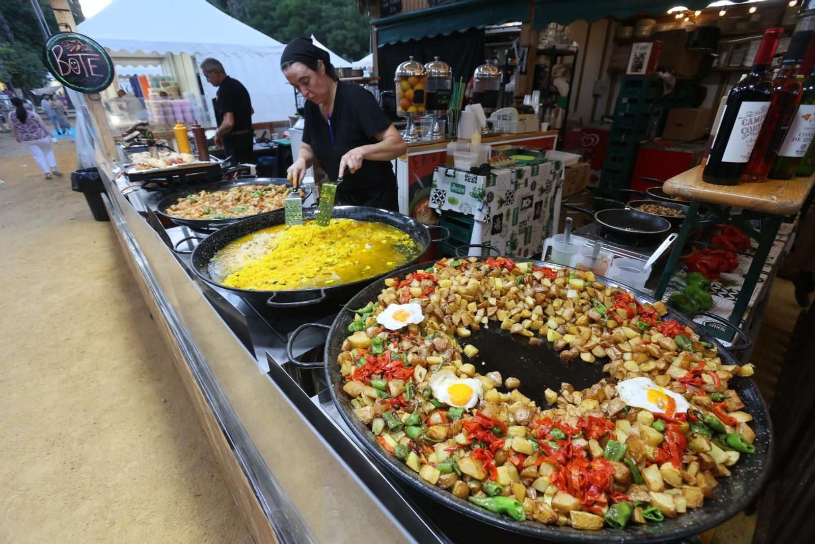 El Festival de las Naciones ofrece una amplia oferta gastronómica.