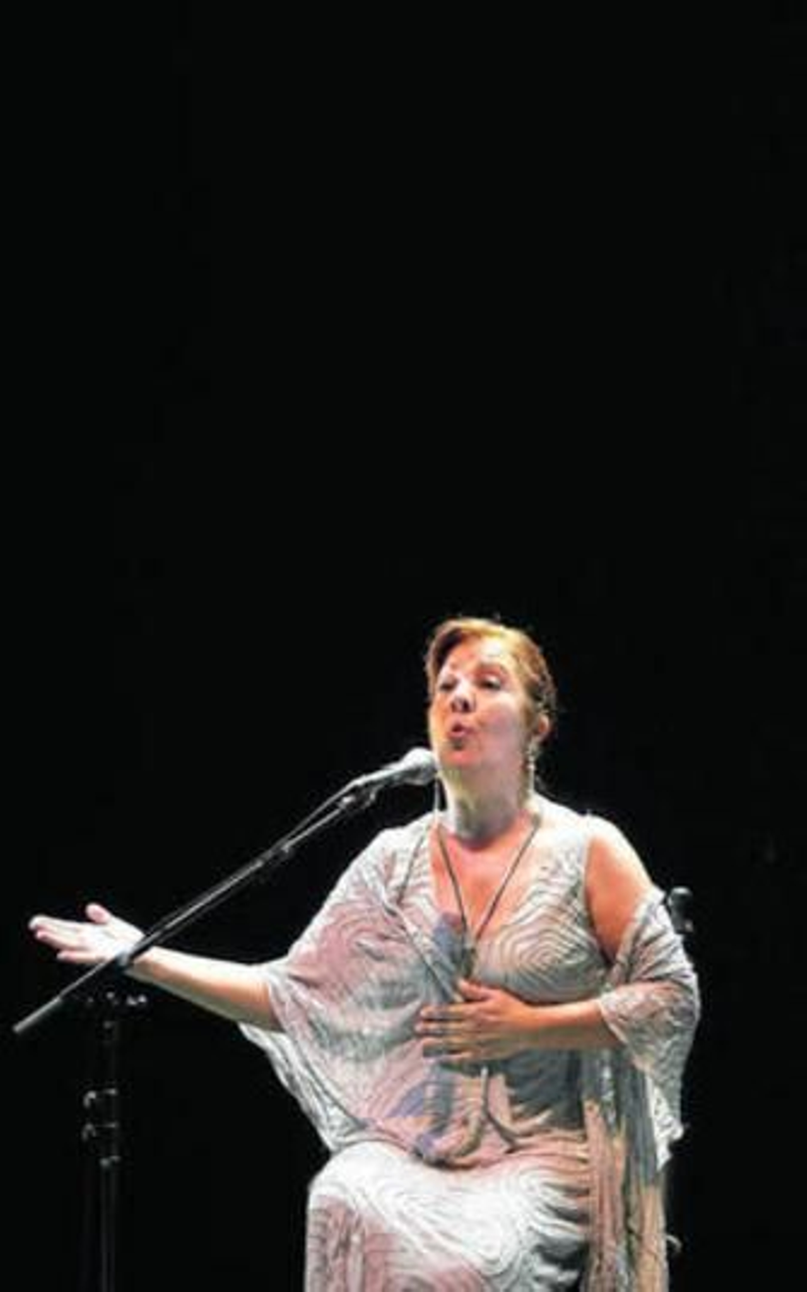 Carmen Linares ha titulado su concierto 'Remembranzas'.