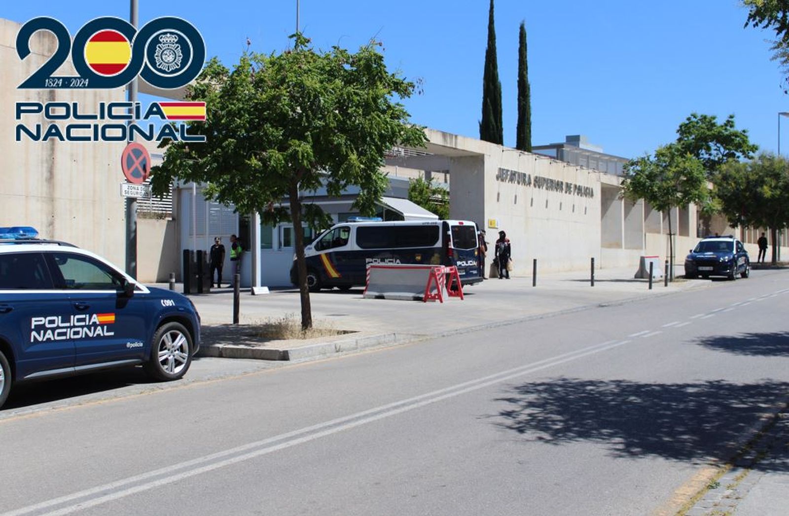 El robo tuvo lugar en un edificio en obras en La Chana