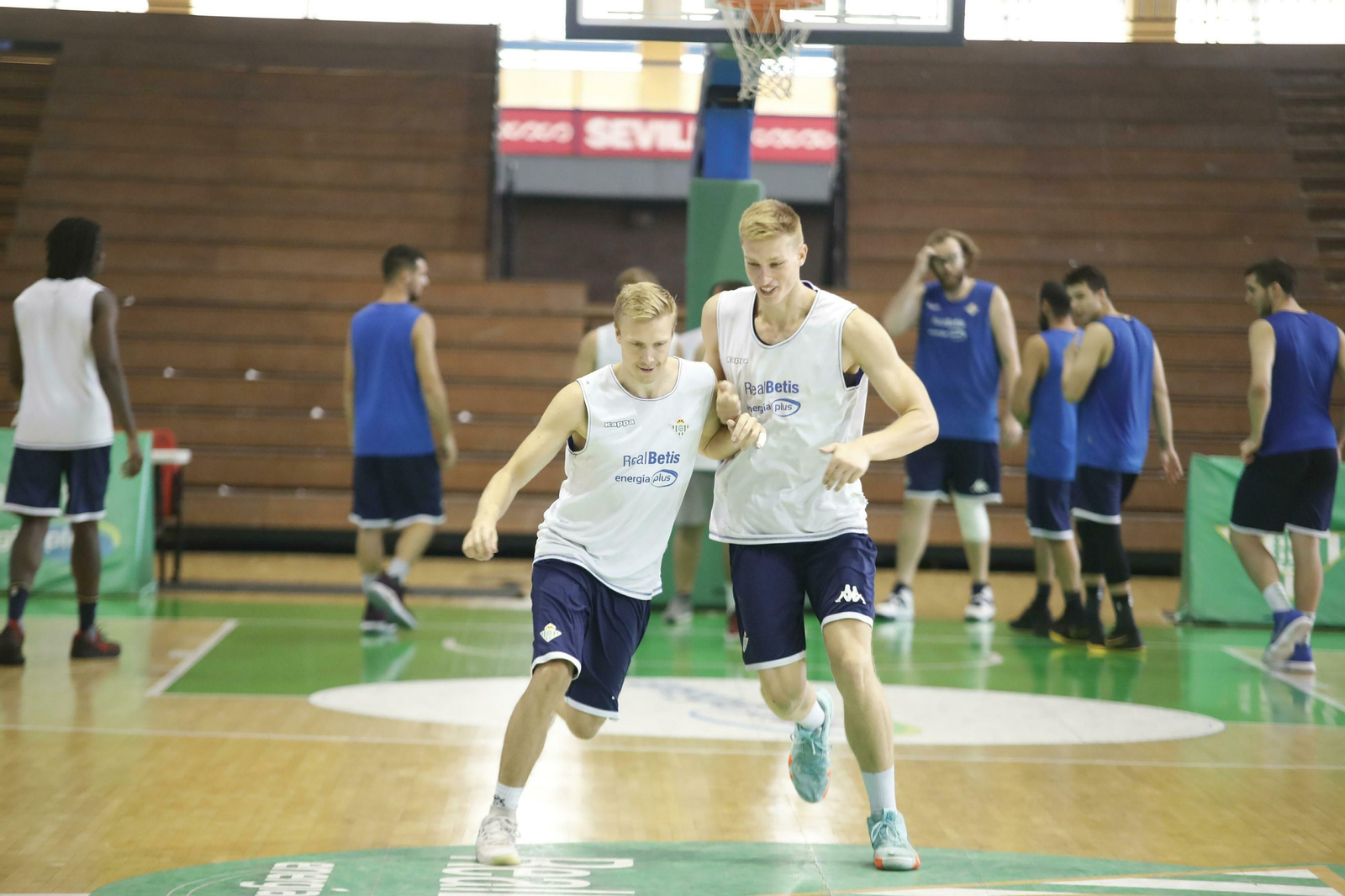 Borg y Malmanis se ejercitan en San Pablo.