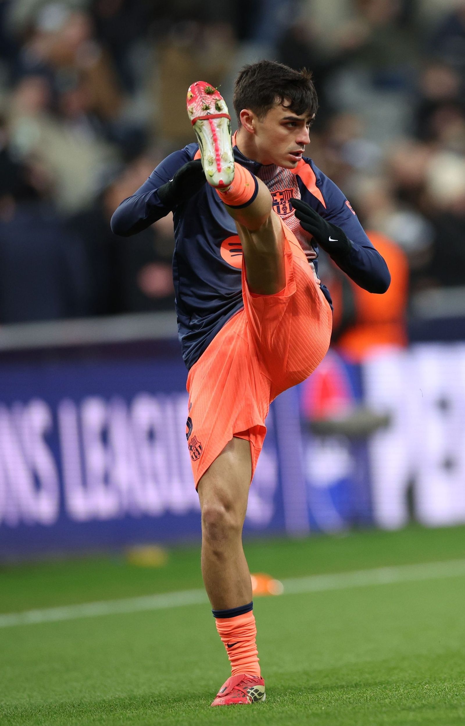 Las fotos del Newcastle-Barcelona