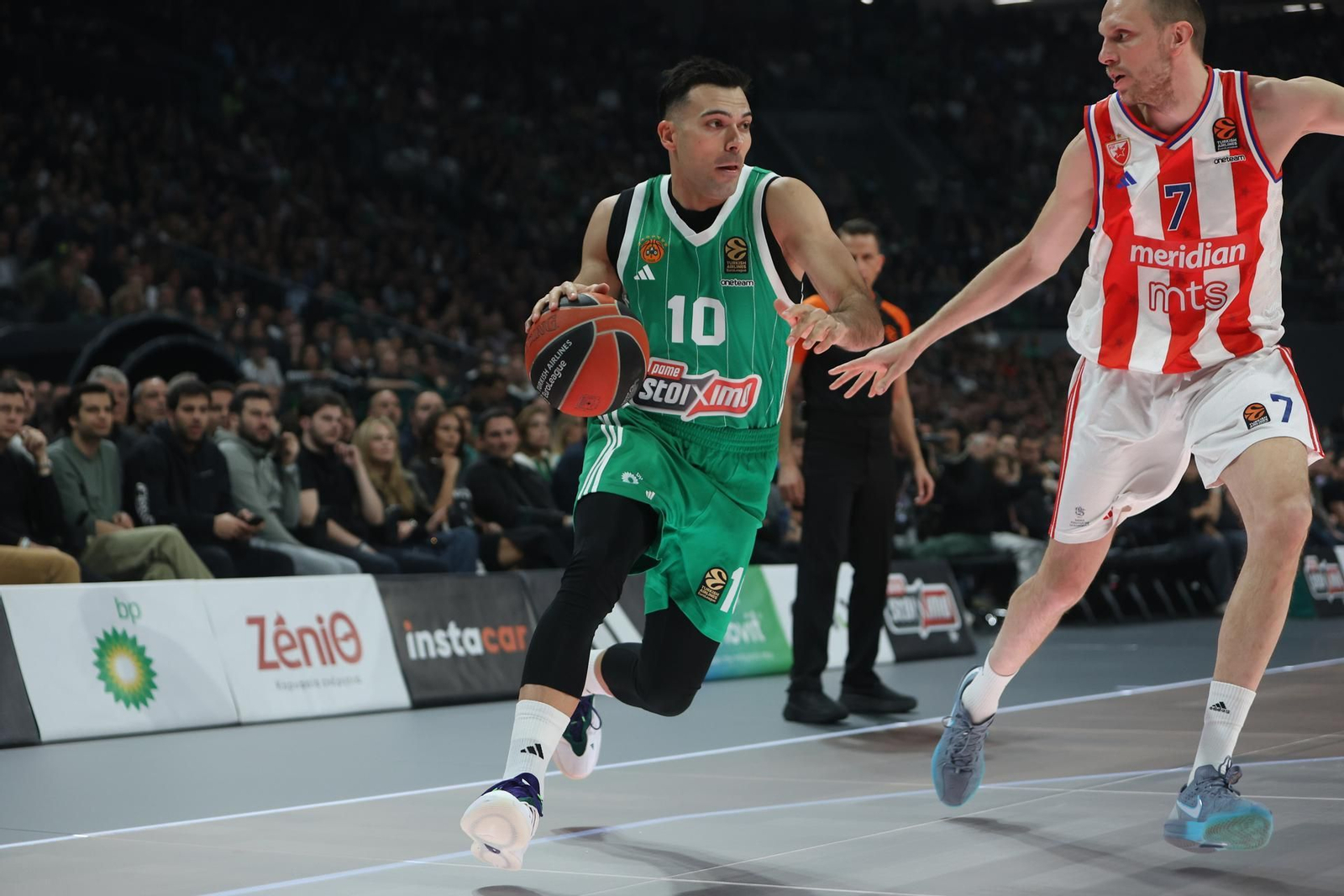 El recital de Nemanja Nedovic ante Panathinaikos en el OAKA