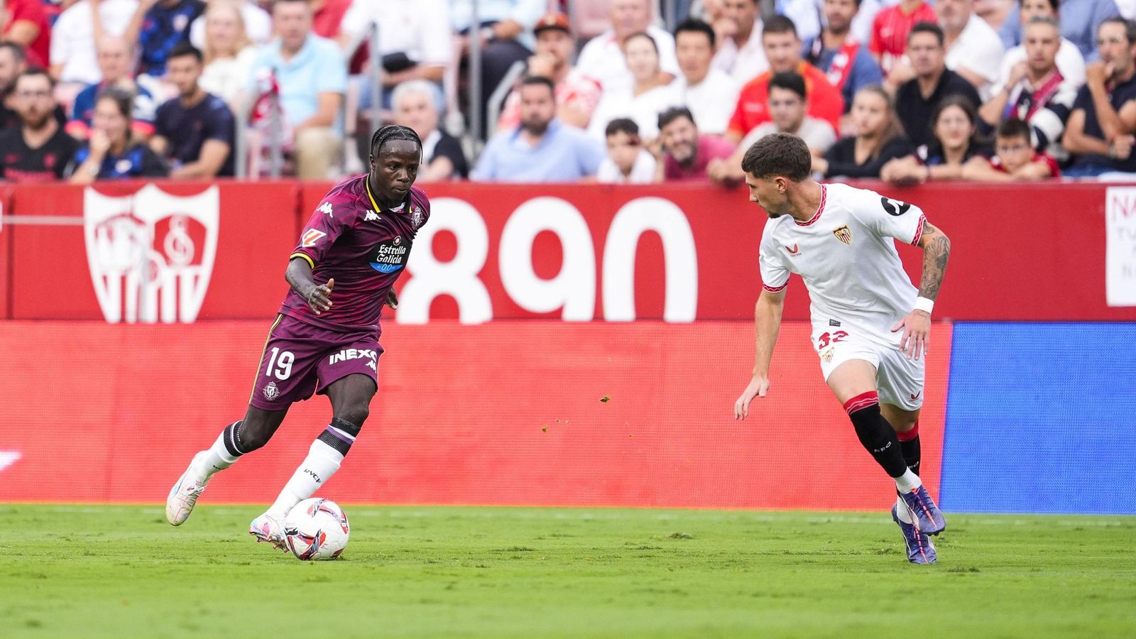 Las imágenes del Sevilla-Valladolid