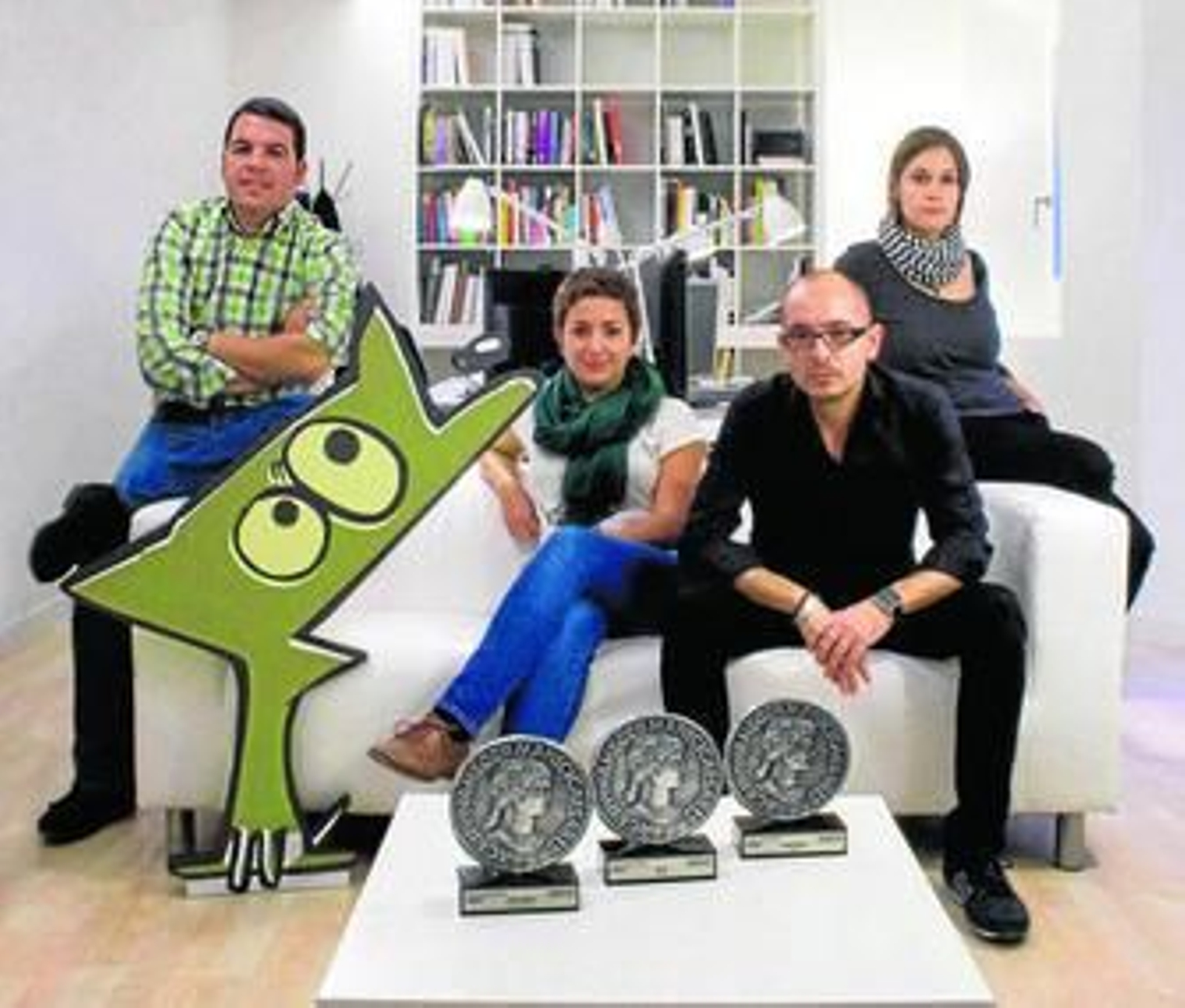 El equipo de Baby Dog, que eligió este nombre porque 'los perros y los bebés siempre funcionan en publicidad'.