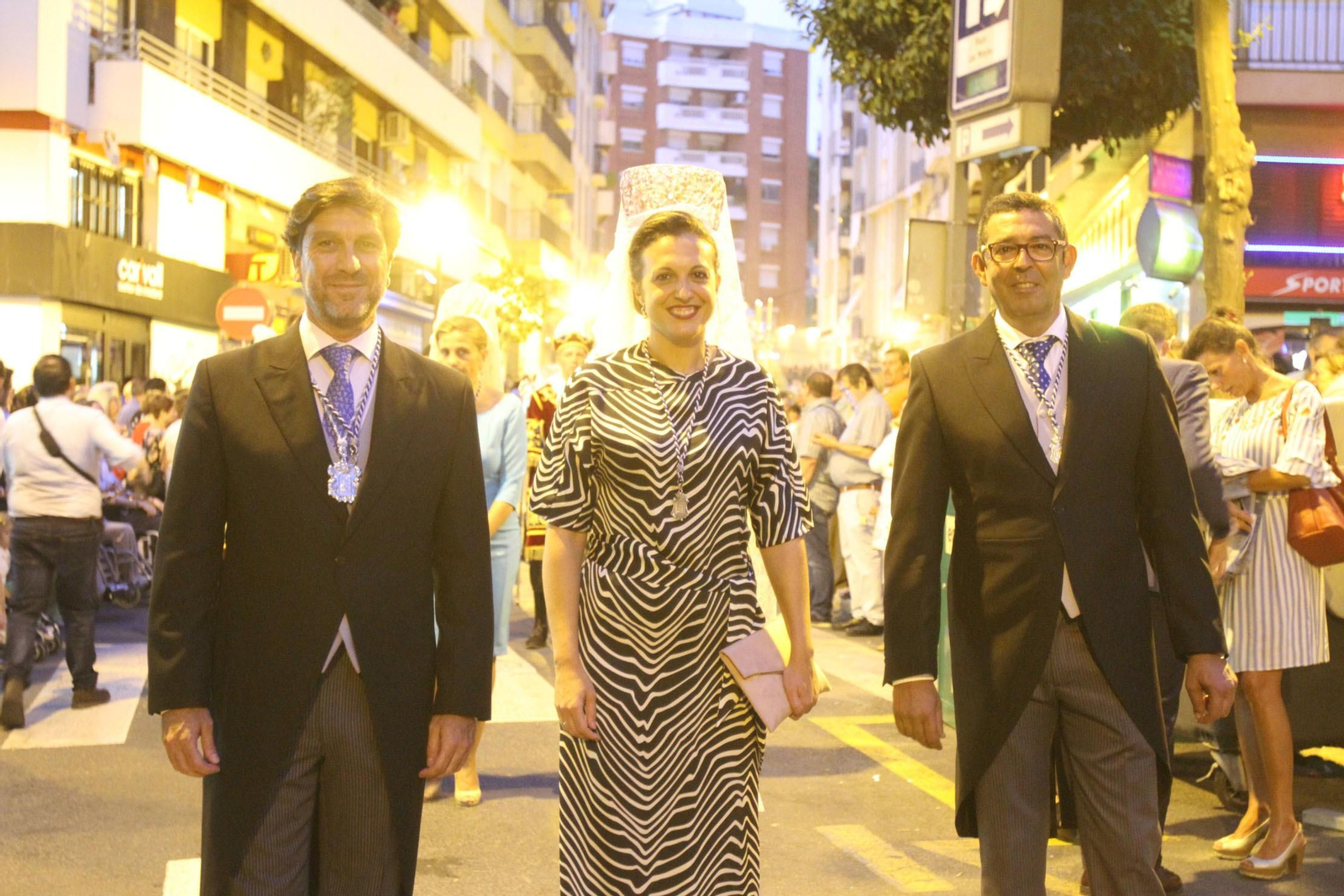 Procesión solemne de la Virgen de la Cinta.