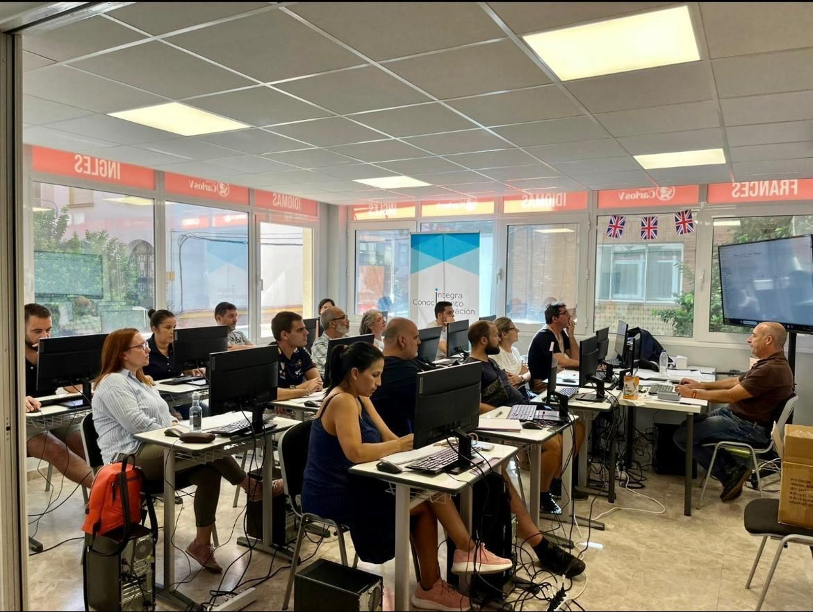 Alumnos de Integra en Sevilla