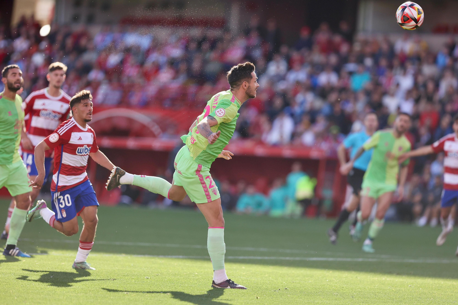 Las fotos del Recreativo Granada - Málaga CF