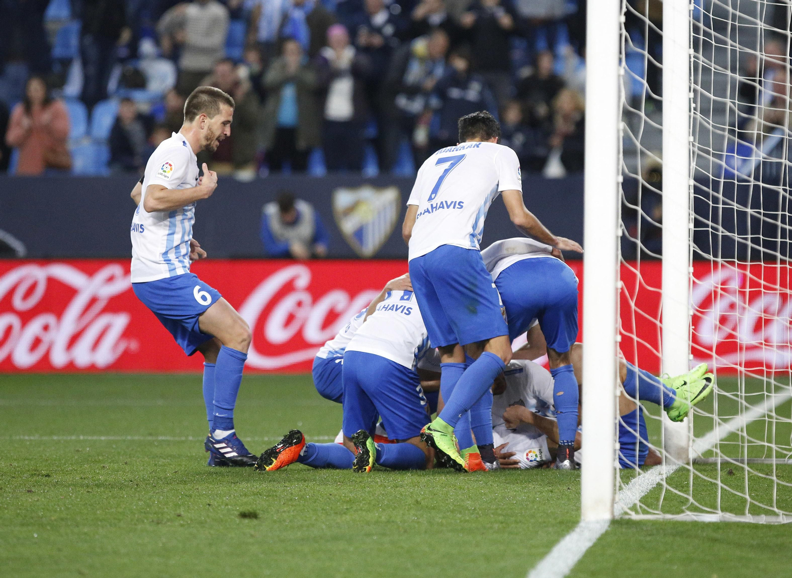 Las imágenes del Málaga-Las Palmas