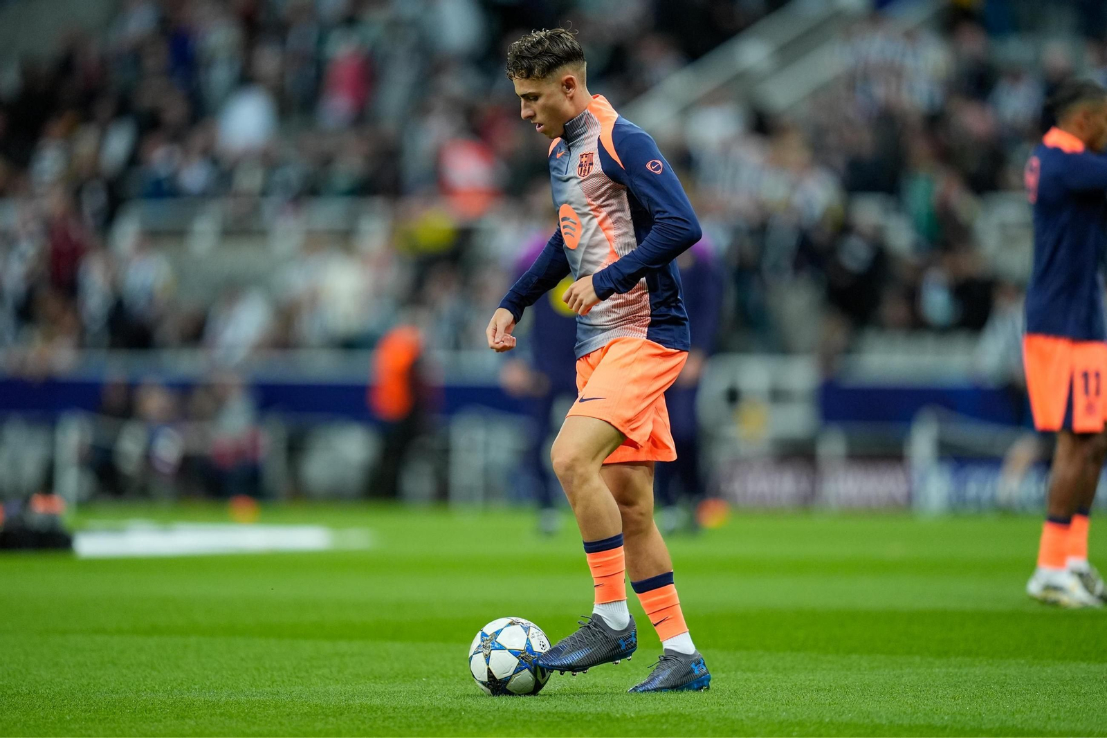 Las fotos del Newcastle-Barcelona