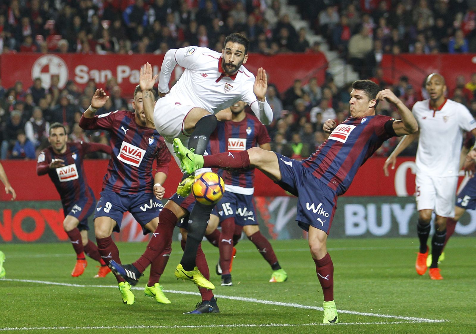 El Sevilla FC-Eibar, en imágenes