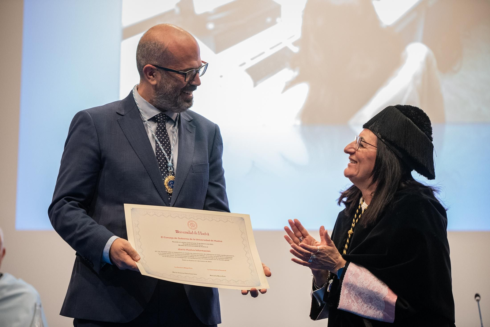 Celebración del Día de la Universidad de Huelva, en imágenes