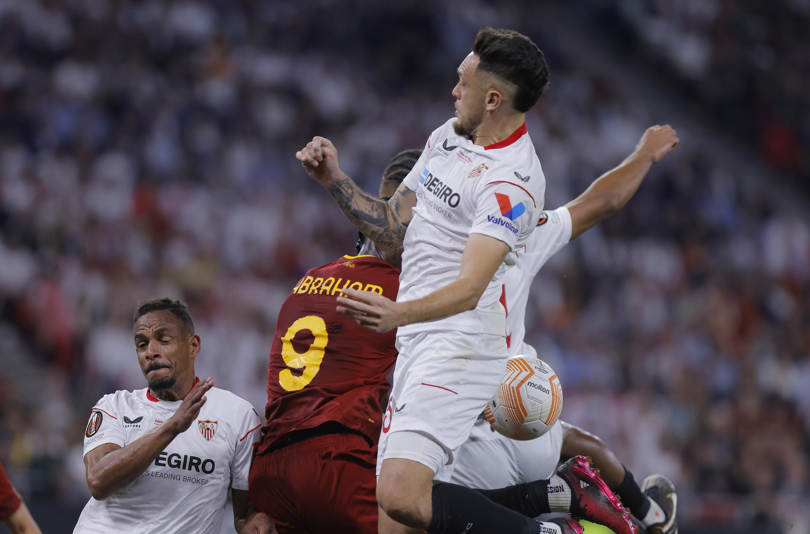 Las imágenes del Sevilla-Roma