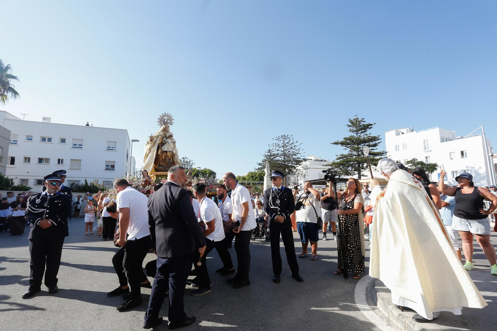Fotos de la procesión de la Virgen del Carmen en Tarifa