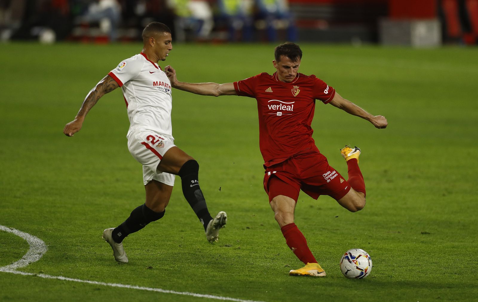 Las imágenes del Sevilla-Osasuna
