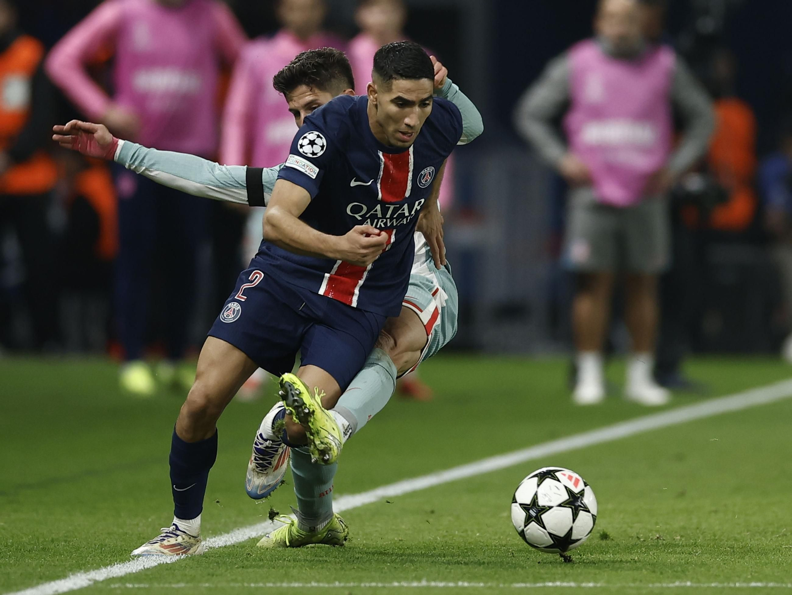 Las fotos del PSG - Atlético de Madrid